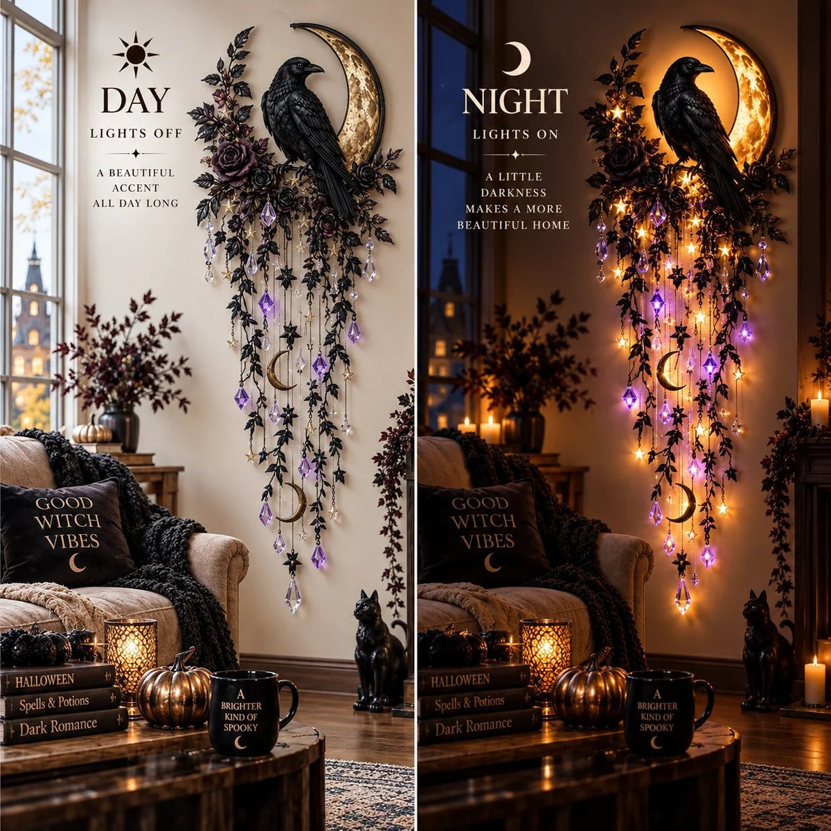 ✨49 % Rabatt✨ Elegante Kollektion von Halloween-Wandleuchten mit Wasserfall-Effekt