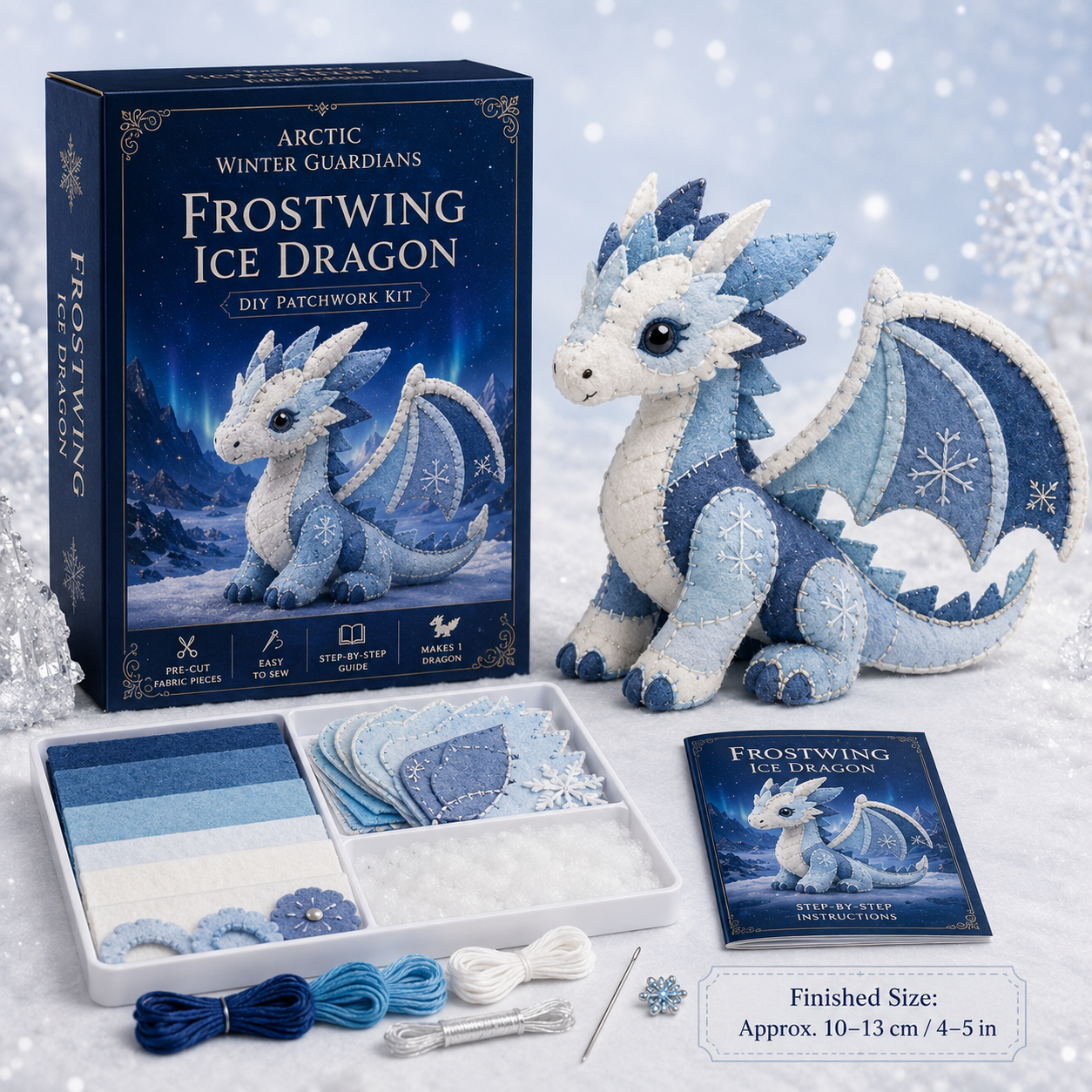 Arctic Winter Guardians DIY Patchwork Kit –🔥Last 4 hours 🔥Buy 2 Get 1 FREE
