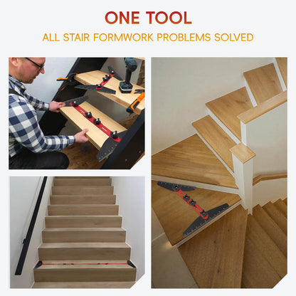 Adjustable Stair Tread Template Tool