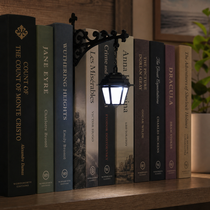 Ghost Bookshelf Lantern