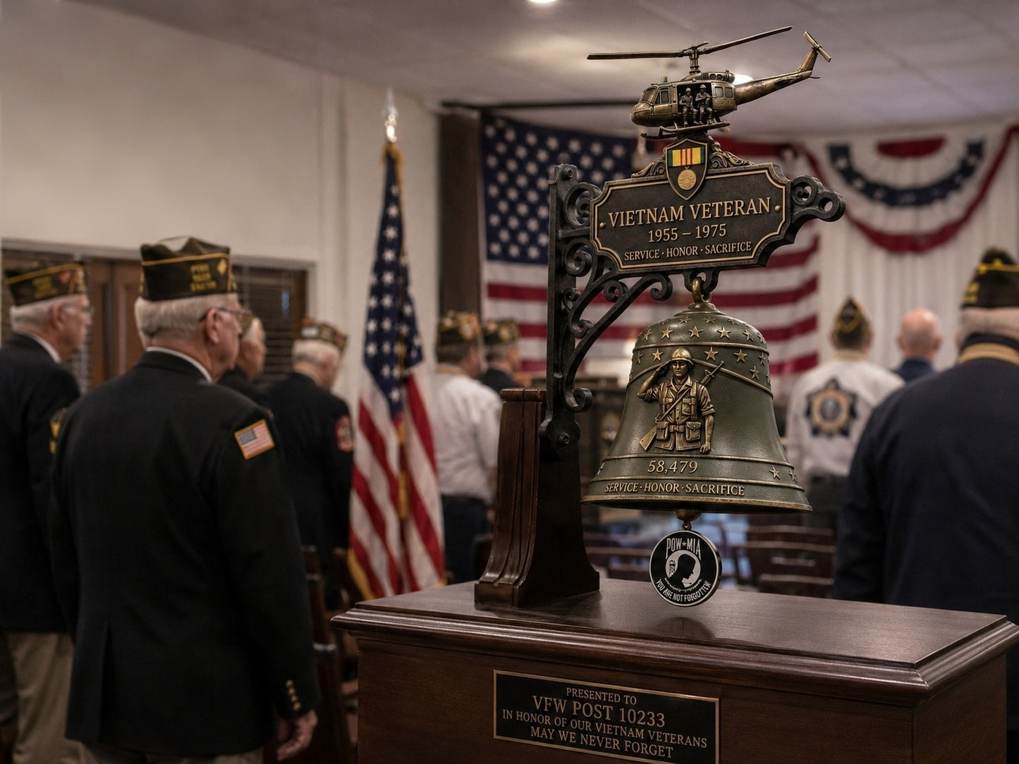 🔔Last Day Promo: 50% OFF 🎖️‑Veteran Tribute Wall Bell‑ ✈️Buy 2 Free Shipping Today!