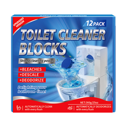 🚽 Toilet Bowl Cleaner Tablets | 🔥 Buy 1 Get 1 Free & Buy 2 Get 2 Free | ✨ Auto Bleach, Descale & Deodorize