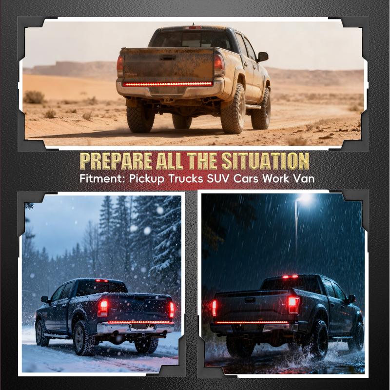 🔥🔥🔥SALE 50% OFF🚨60-Inch LED Tailgate Strip Light🛻 Upgrade Your Truck NOW !💡