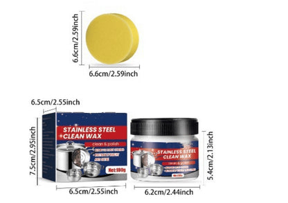 ✨ Magical Nano Stainless Steel Clean Wax – Surface Safe