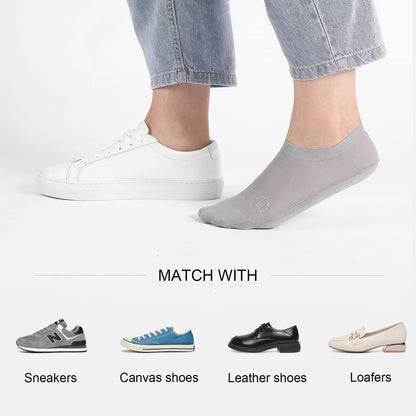 🚨TODAY ONLY 47% OFF –🧦 No Slip No Smell Invisible Socks🔥 (BEST SELLER)