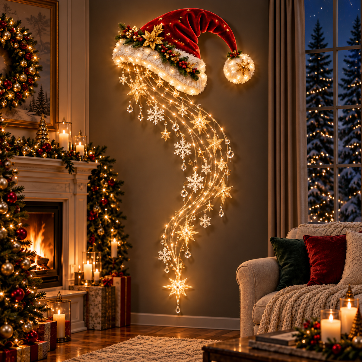 🎄✨ Turn Any Wall Into Christmas Magic! ✨🎁
