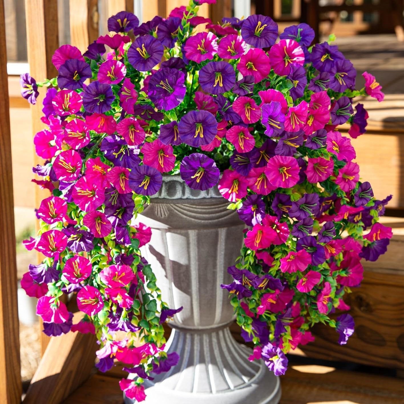 🔥Last Day 75% OFF--🌺UV Resistant Hanging Artificial Morning Glory Vine 💖