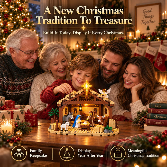 Free Shipping🌟The Nativity Story Building Block Set
