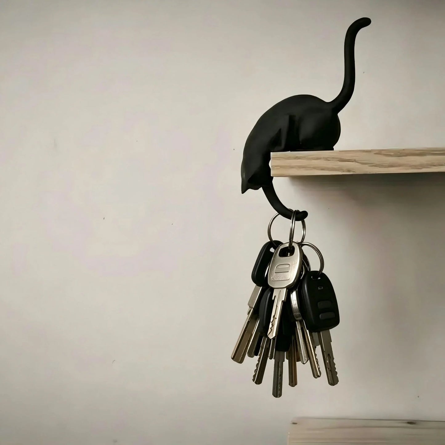 🐈‍⬛ Cute Cat Hook Shelf Decor