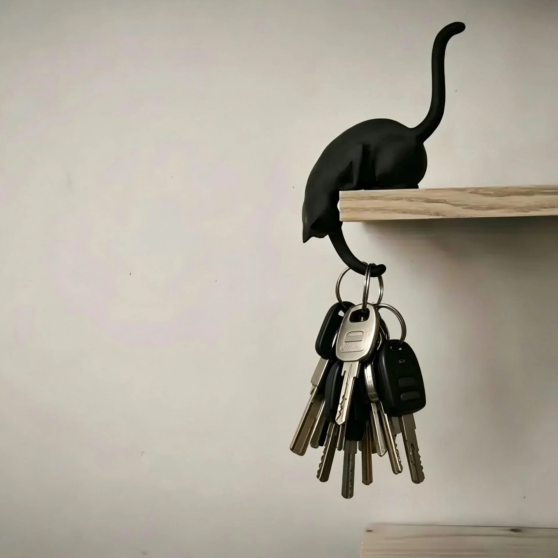 🐈‍⬛ Cute Cat Hook Shelf Decor