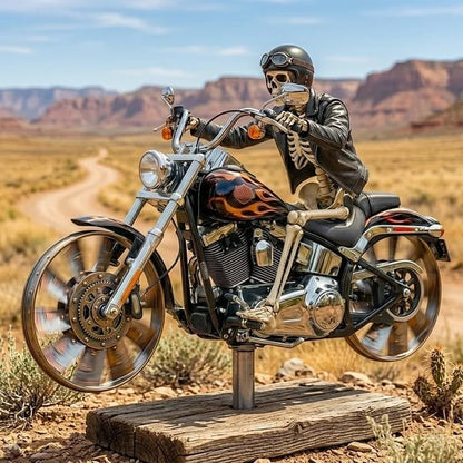🔥Last Day Promo: 49% OFF 💀-Skull Motorcycle Windmill- 🏍️Buy 2 & Get FREE Shipping Today! 🚚