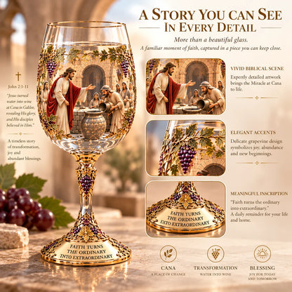 🔥✝️ Two Glasses. One Miracle. A Story Worth Keeping.