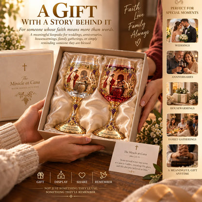 🔥✝️ Two Glasses. One Miracle. A Story Worth Keeping.