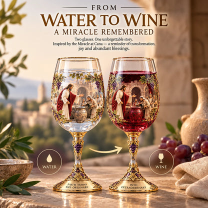 🔥✝️ Two Glasses. One Miracle. A Story Worth Keeping.