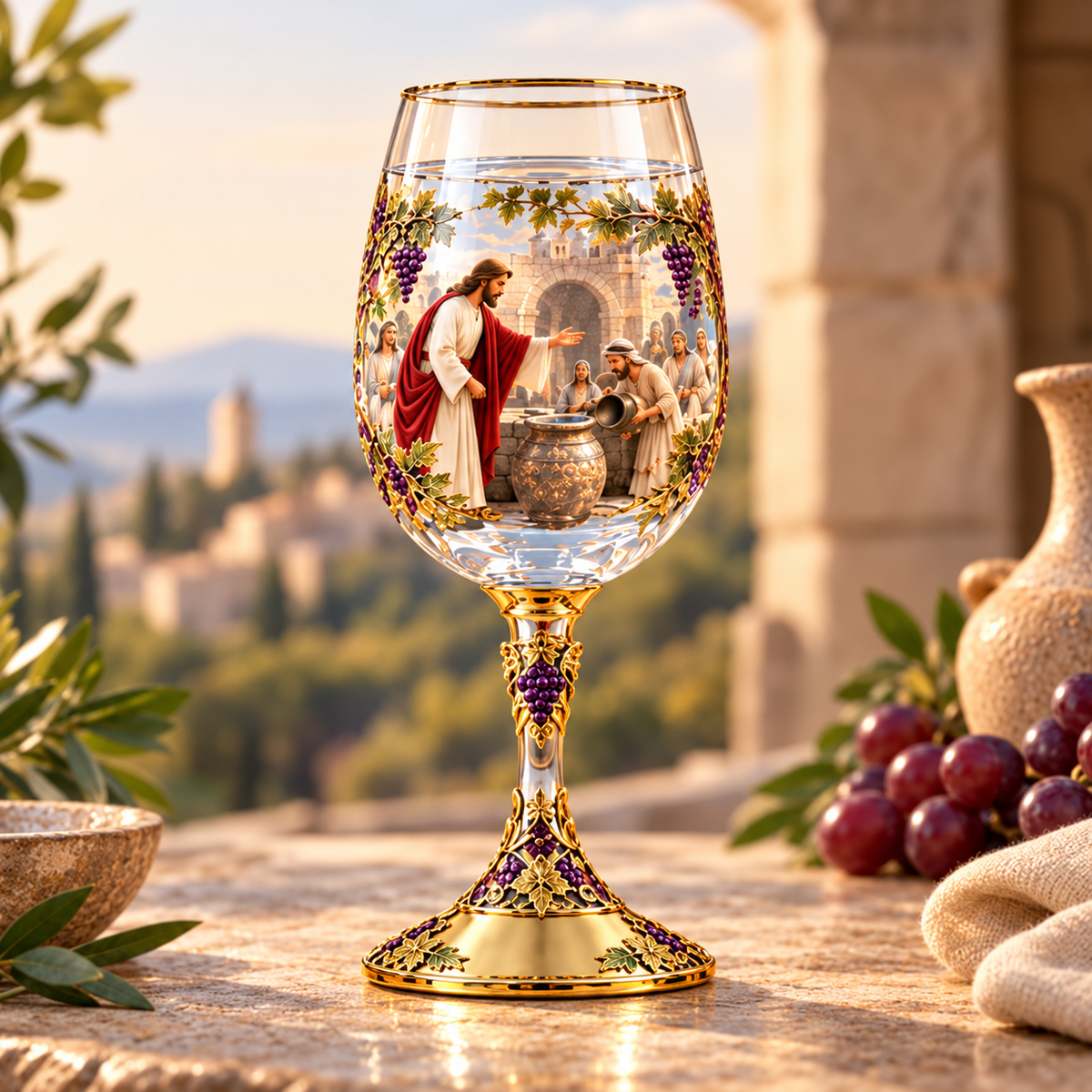✝️ Two Glasses. One Miracle. A Story Worth Keeping.