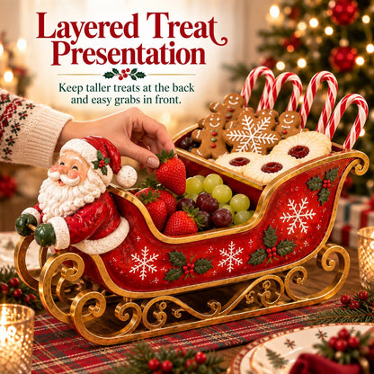 🎄 Up to 50% Off — 🎅 Santa Sleigh Serving Tray