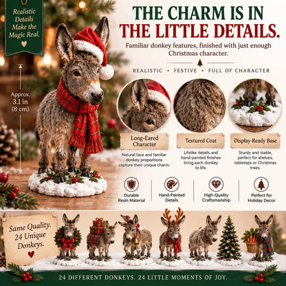 🫏 Kind Ears, Brighter Days — 24-Day Donkey Christmas Collection