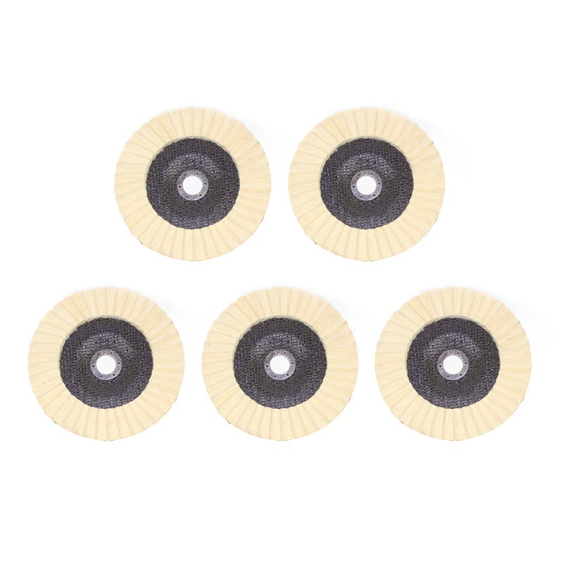 🌟 Wool Felt Flap Polishing Disc ✨  Mirror Finish in Minutes