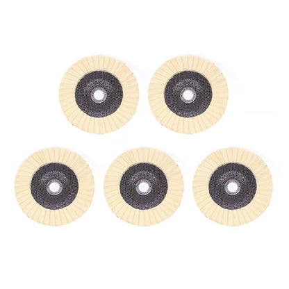 🌟 Wool Felt Flap Polishing Disc ✨  Mirror Finish in Minutes