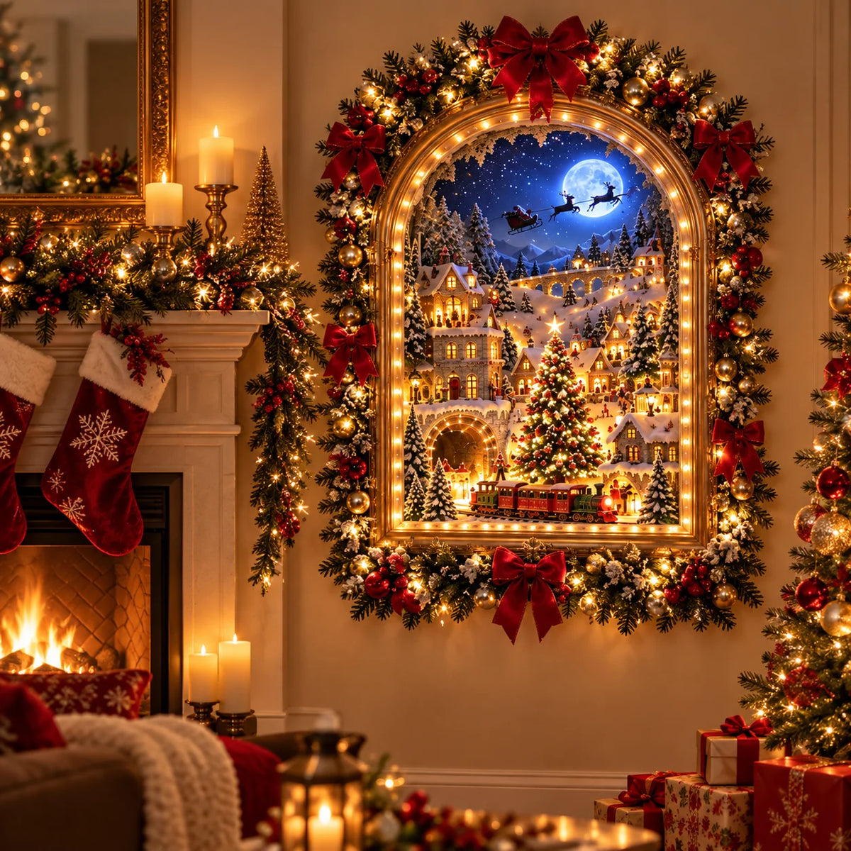 The Christmas Portal– Animated Christmas Village