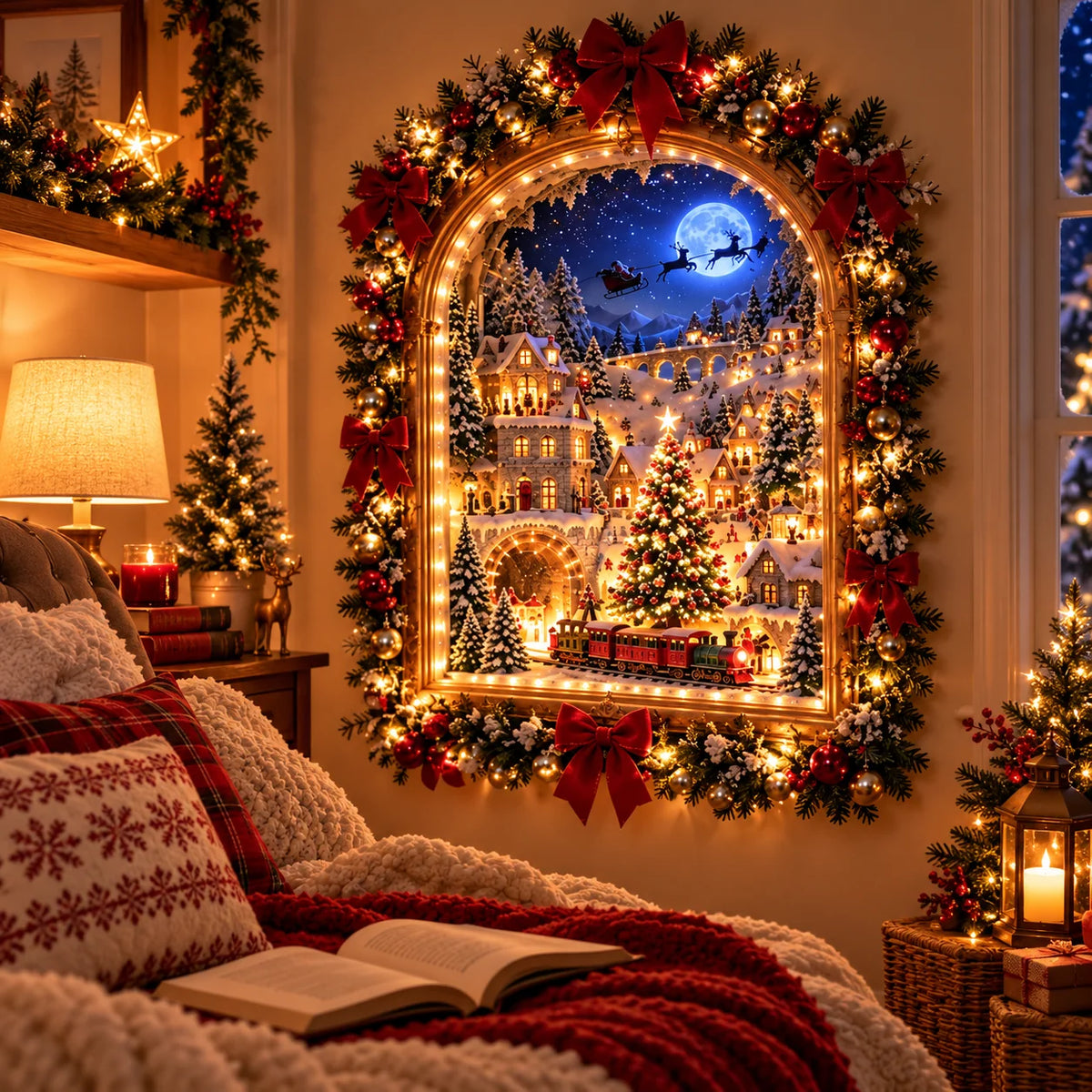 The Christmas Portal– Animated Christmas Village