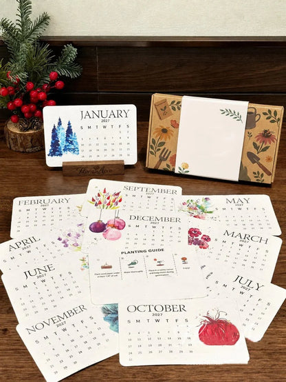 ✨🏆early Holiday Sale 49% Off🌱eco-friendly Plantable “timeless” Seed Calendar 2027