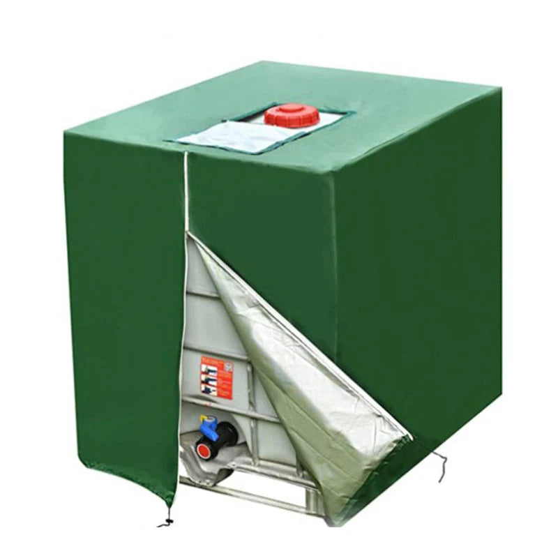 💧 Waterproof IBC Tote Cover – Heavy-Duty, UV-Blocking, Secure Fit