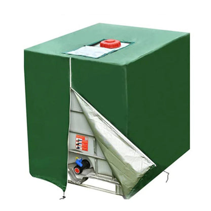 💧 Waterproof IBC Tote Cover – Heavy-Duty, UV-Blocking, Secure Fit