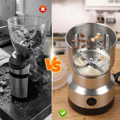 🌿high-speed Stainless Steel Grain Grinder
