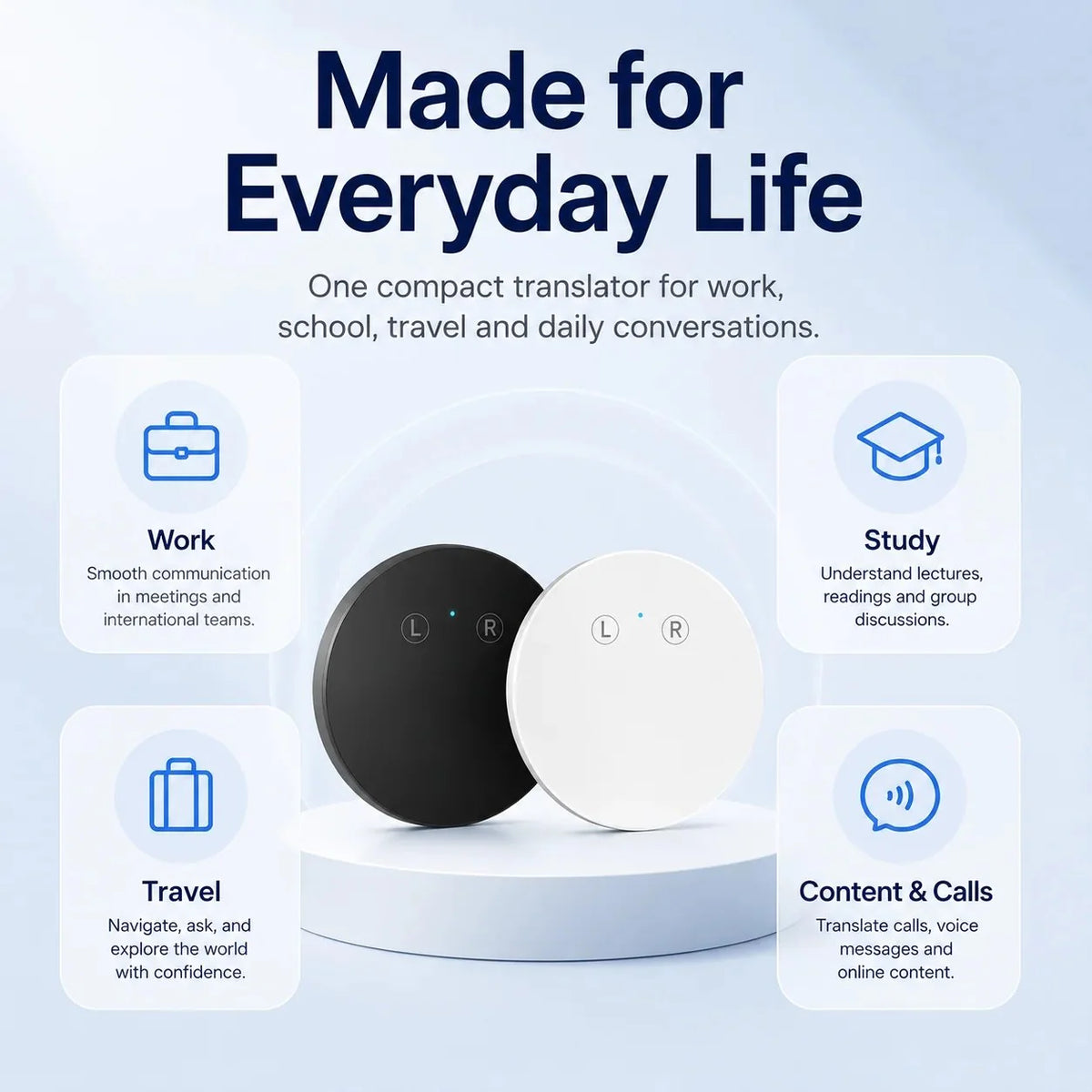 50% OFF🤖 AI Pocket Translator – Real-Time Two-Way Voice Translation in 165+ Languages
