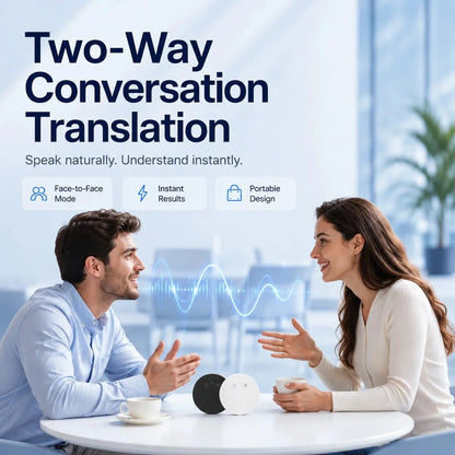 50% OFF🤖 AI Pocket Translator – Real-Time Two-Way Voice Translation in 165+ Languages