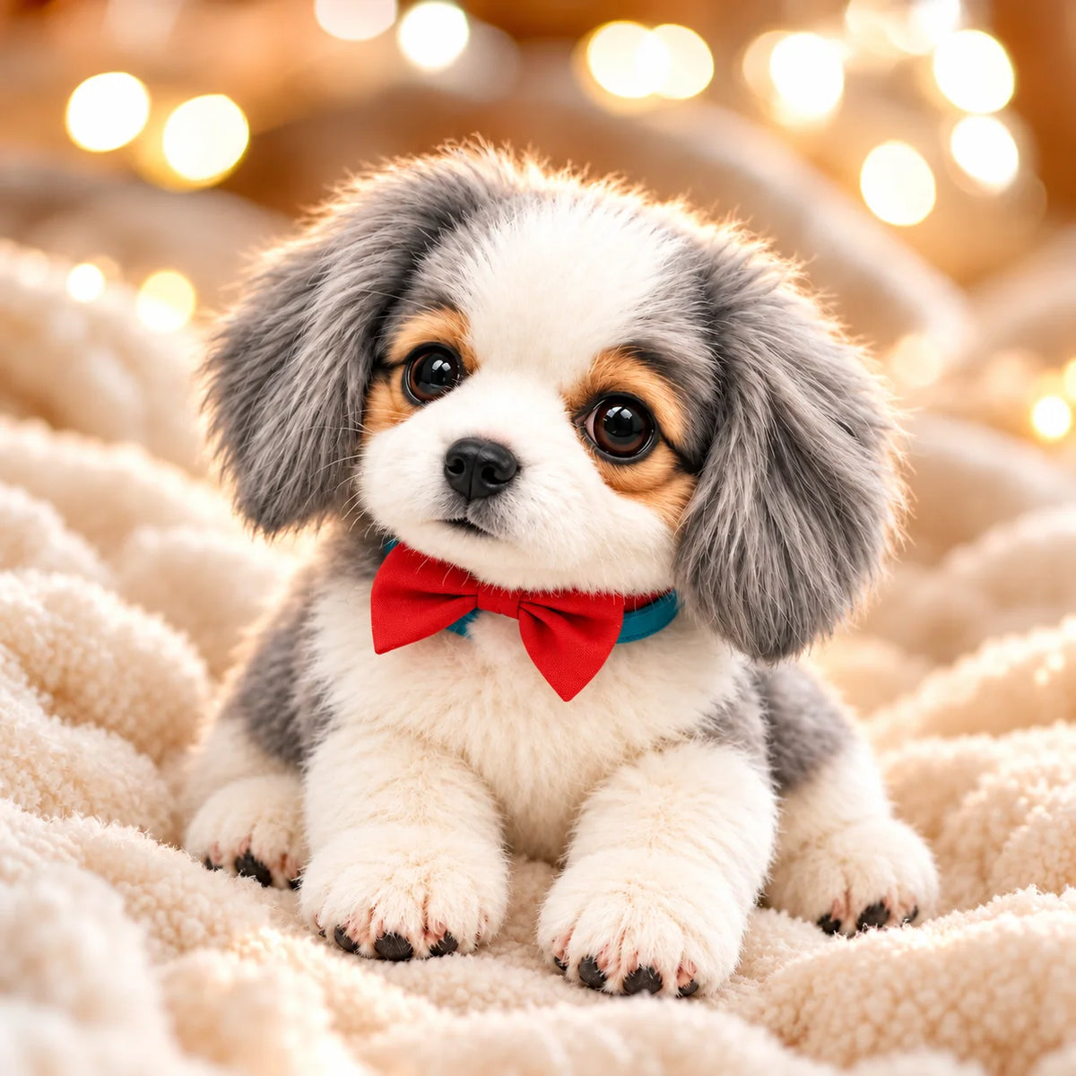 🎄 50% OFF🐶 My Realistic Robot Puppy – Saint Bernard-Inspired Plush Companion