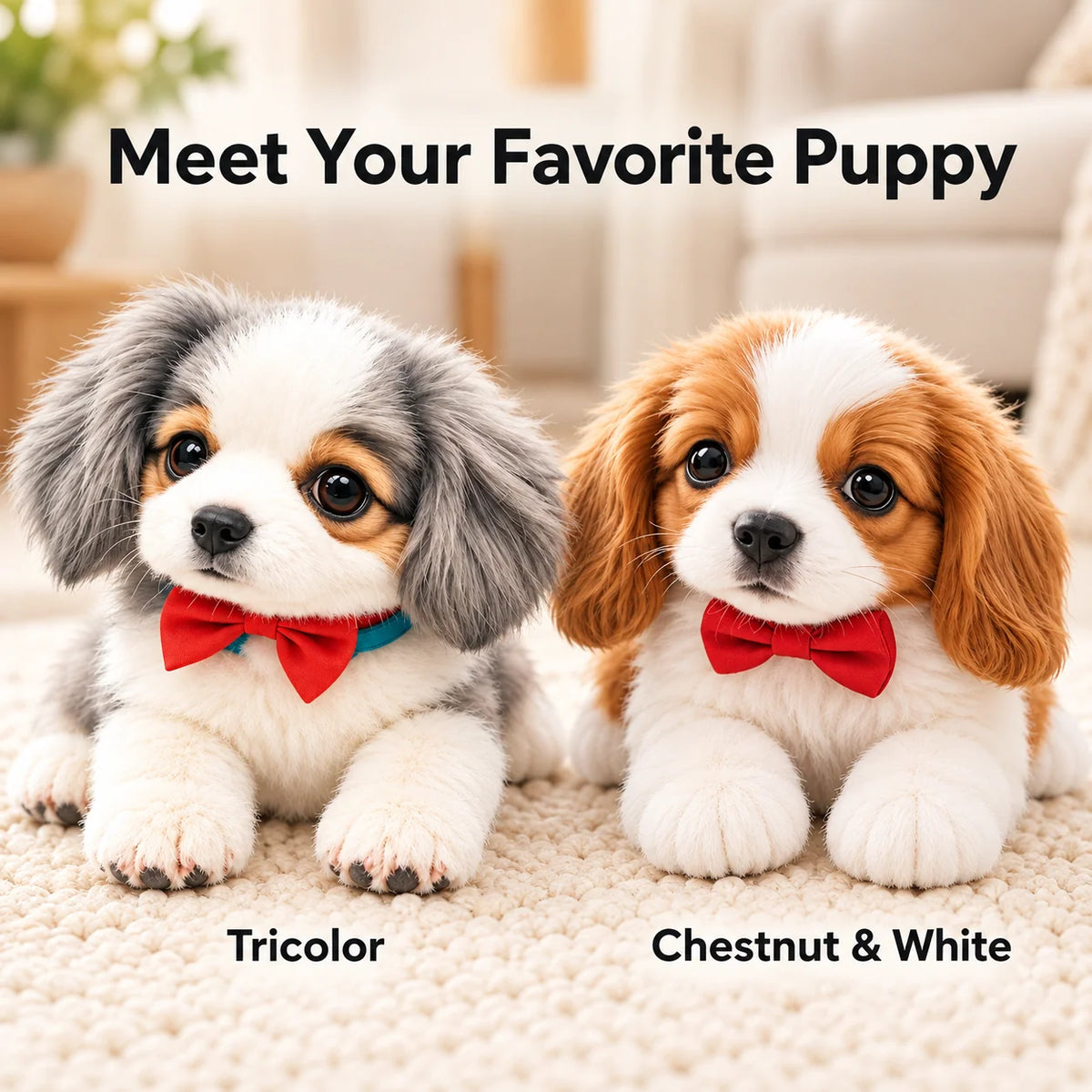 🎄 50% OFF🐶 My Realistic Robot Puppy – Saint Bernard-Inspired Plush Companion