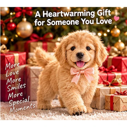 🎄49% OFF🐕🐾 Golden Buddy™ Realistic Robot Golden Retriever Puppy