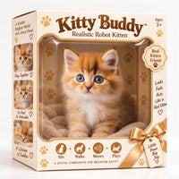 ✨ Custom Edition – Golden Kitten 🧡🐱