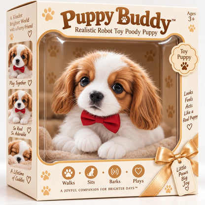 🎄49% OFF🐕🐾 Golden Buddy™ Realistic Robot Golden Retriever Puppy