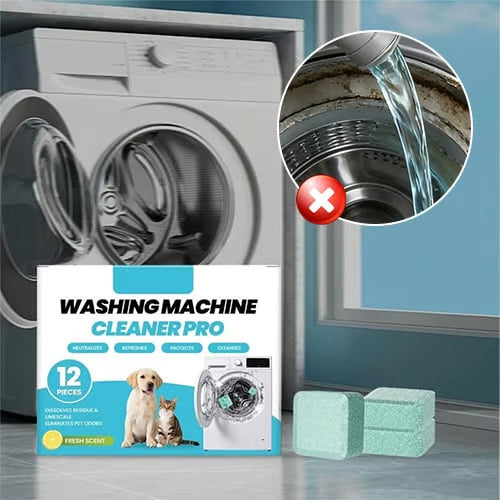 Washing machine cleaning tablets