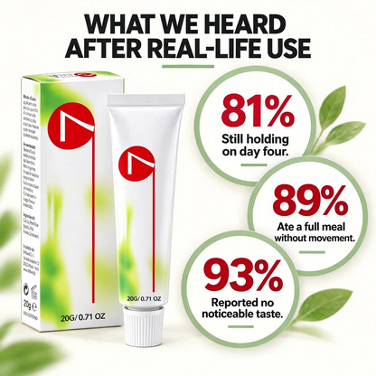 Heat-Activated Denture Retention Gel