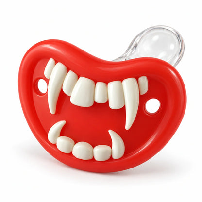 😂 Silly Face Soft Silicone Pacifiers for Babies & Toddlers