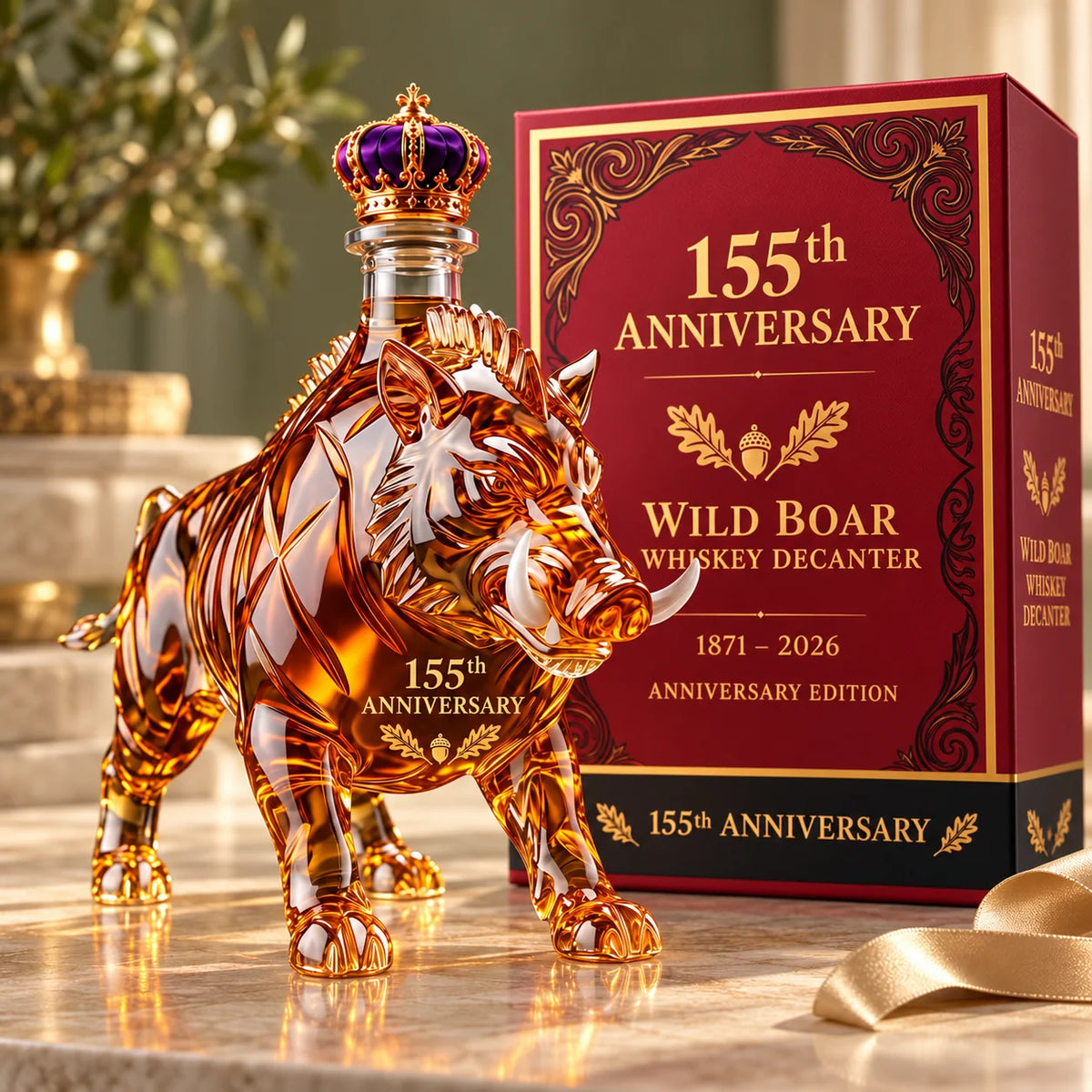 Wild Boar 155th Anniversary Whiskey — 1871–2026 Commemorative Edition