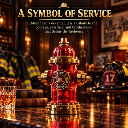 🔥HOT SALE🔥Firehouse Reserve™ — Firefighter Tribute Whiskey Decanter
