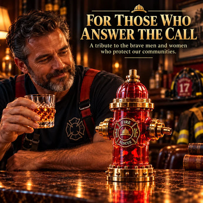 🔥HOT SALE🔥Firehouse Reserve™ — Firefighter Tribute Whiskey Decanter