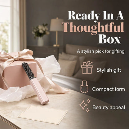 💖✨ Portable Bang Styling Comb – Effortless Bangs, Perfect Style! 💇‍♀️💕