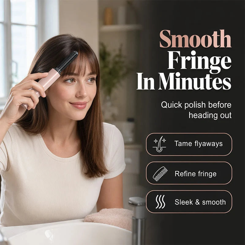 💖✨ Portable Bang Styling Comb – Effortless Bangs, Perfect Style! 💇‍♀️💕