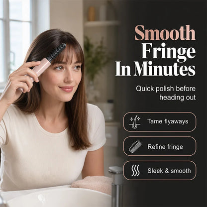💖✨ Portable Bang Styling Comb – Effortless Bangs, Perfect Style! 💇‍♀️💕