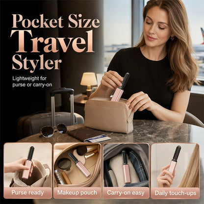 💖✨ Portable Bang Styling Comb – Effortless Bangs, Perfect Style! 💇‍♀️💕