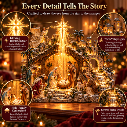 Bethlehem Starfall Nativity Village