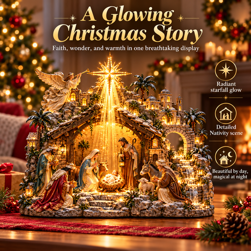 Bethlehem Starfall Nativity Village