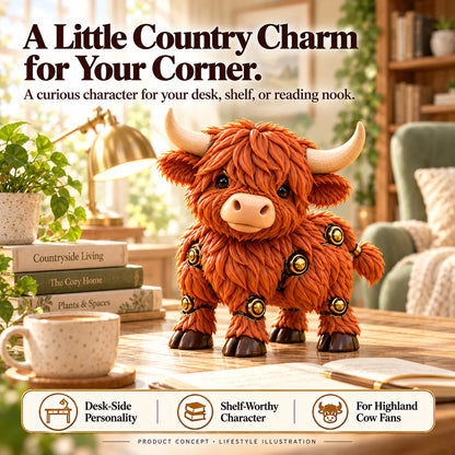 🐮 2-in-1 Transforming Highland Cow Egg – A Little Egg, a Charming Highland Surprise