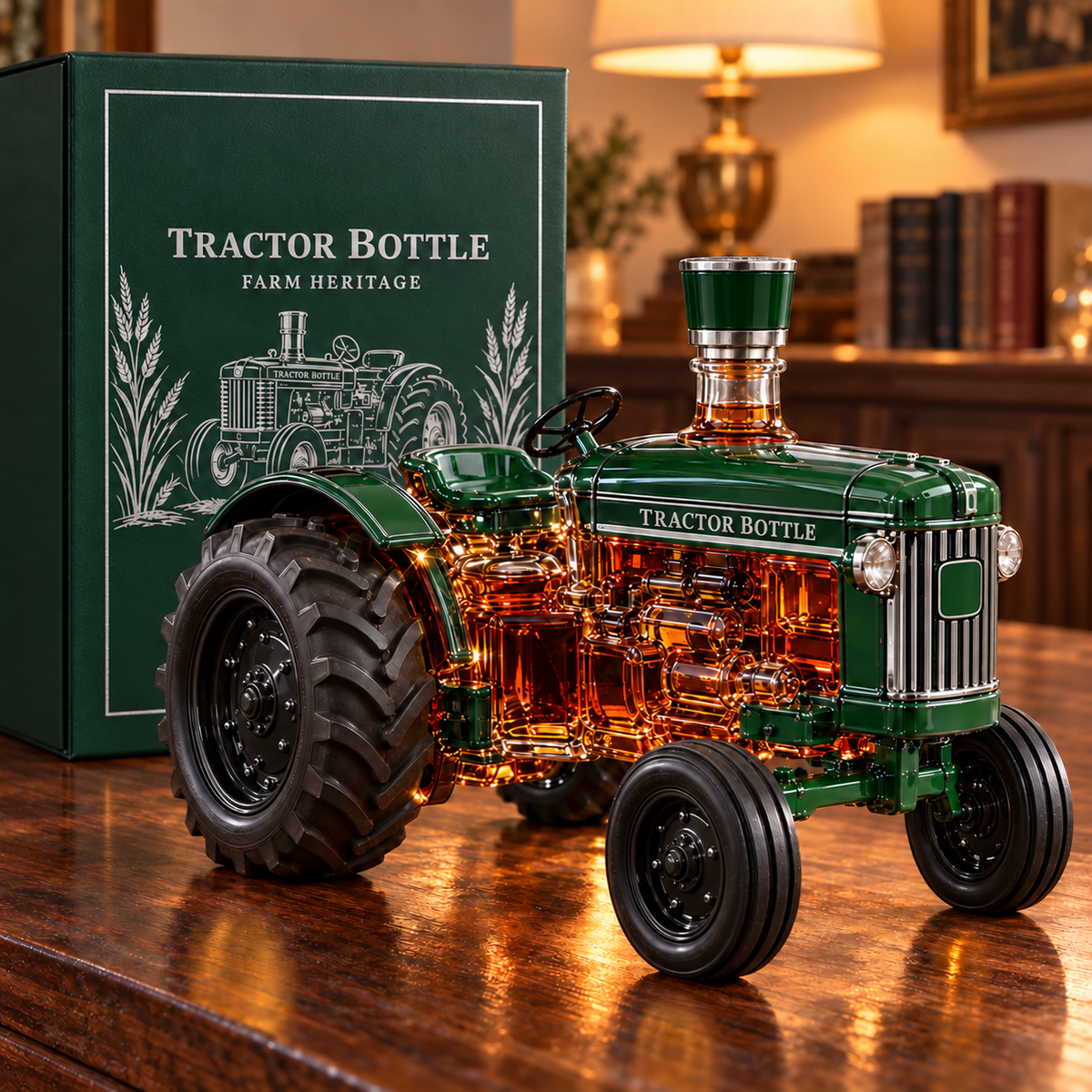 🚜 Farm Heritage Tractor Collector’s Bottle